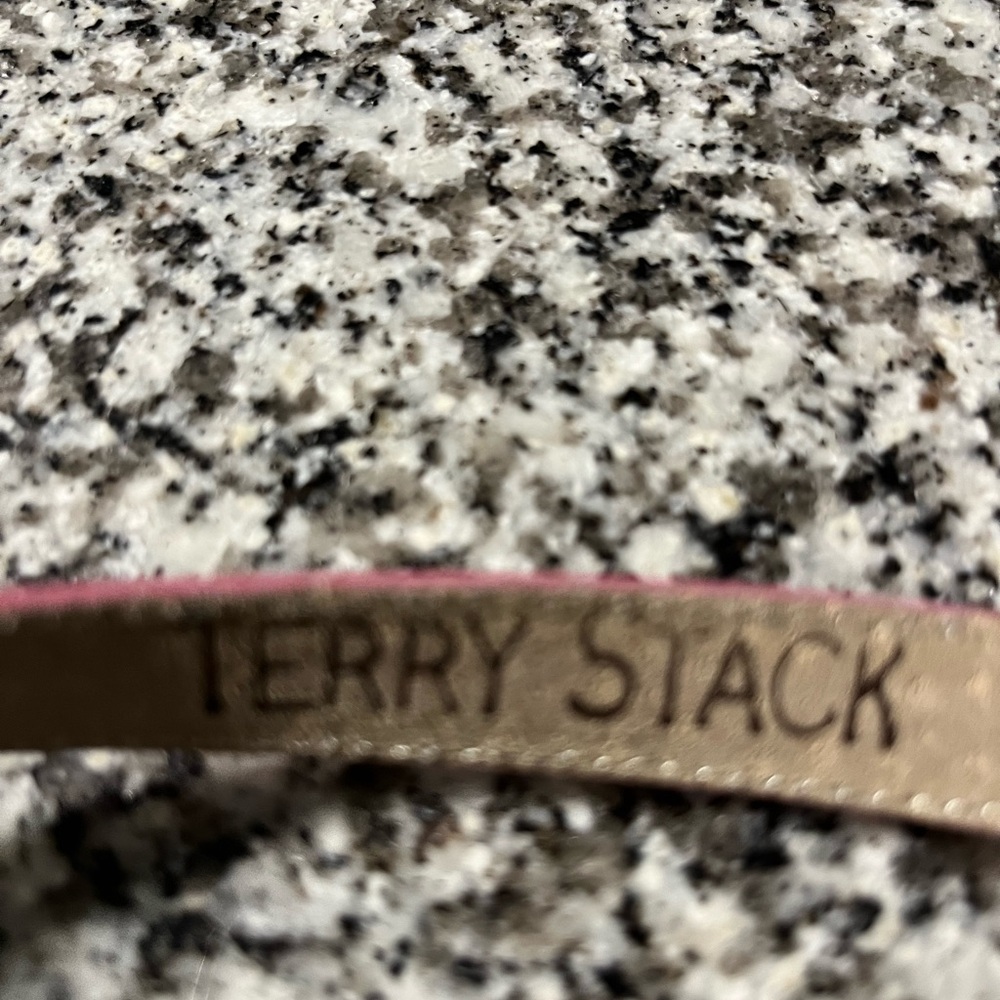Terry Stack Leather Belts - Picture 2 of 6